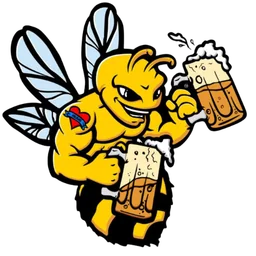 The Tatted Bee Brewhouse logo